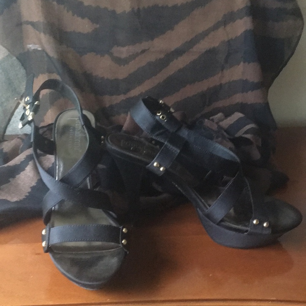 Primadonna Platform High Heel Black Sandals